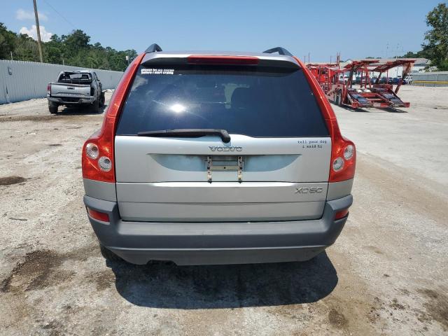 YV1CY59HX41074774 - 2004 VOLVO XC90 SILVER photo 6