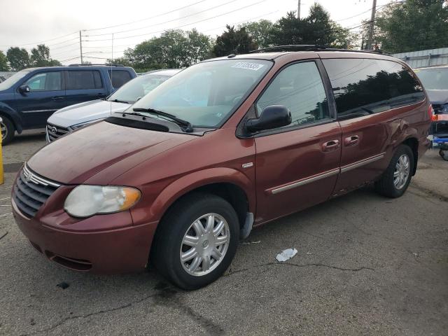 2A4GP54L07R231826 - 2007 CHRYSLER TOWN AND C TOURING MAROON photo 1