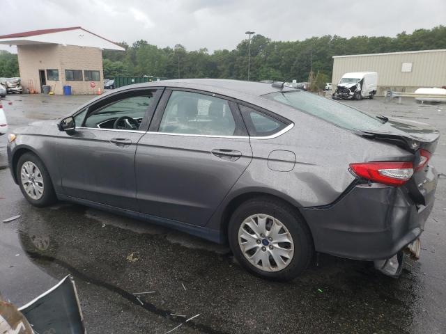 1FA6P0G72E5371962 - 2014 FORD FUSION S GRAY photo 2