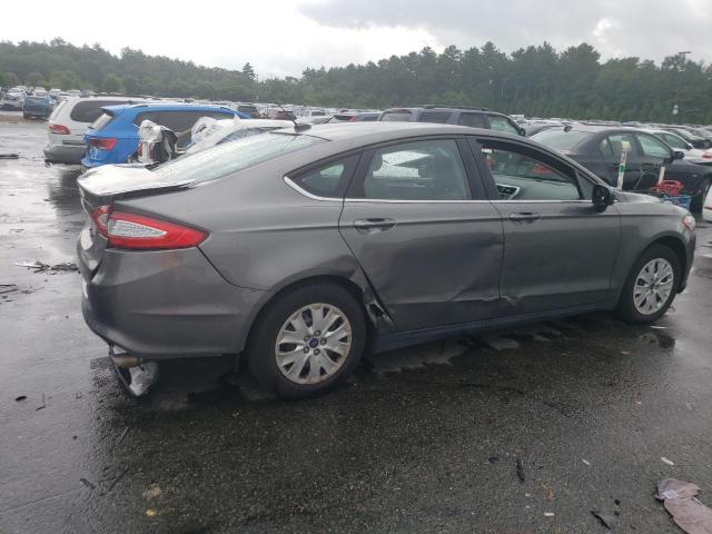 1FA6P0G72E5371962 - 2014 FORD FUSION S GRAY photo 3