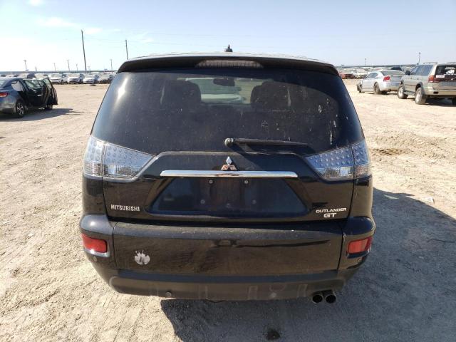 JA4JT5AX2CU009164 - 2012 MITSUBISHI OUTLANDER GT BLACK photo 6