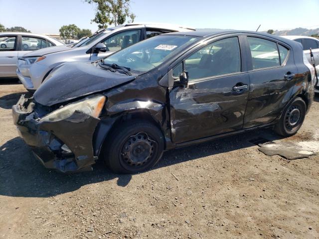 JTDKDTB32D1549866 - 2013 TOYOTA PRIUS C BLACK photo 1