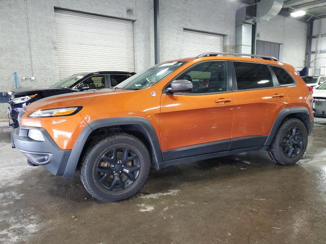 1C4PJMBS6GW269435 - 2016 JEEP CHEROKEE TRAILHAWK ORANGE photo 1