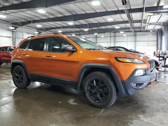 1C4PJMBS6GW269435 - 2016 JEEP CHEROKEE TRAILHAWK ORANGE photo 4