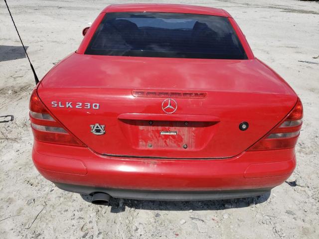 WDBKK47F5YF152867 - 2000 MERCEDES-BENZ SLK 230 KOMPRESSOR RED photo 6