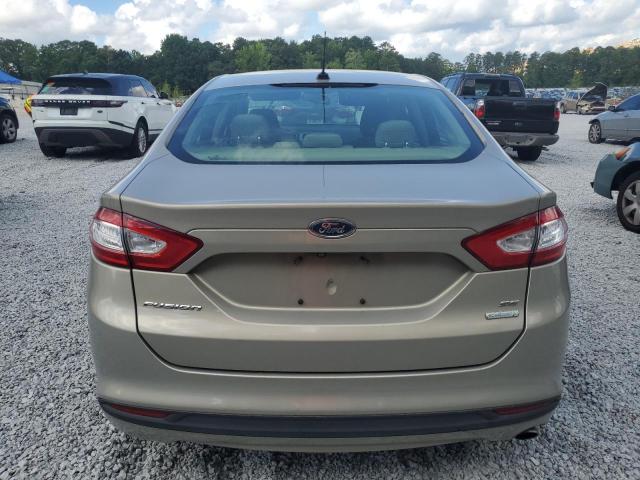 3FA6P0HDXFR185461 - 2015 FORD FUSION SE BEIGE photo 6