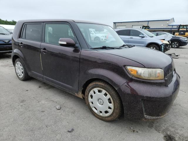 JTLKE50E481016263 - 2008 TOYOTA SCION XB Бордовый фото 4