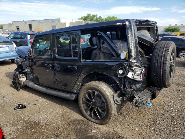 1C4JJXP67MW675187 - 2021 JEEP WRANGLER U SAHARA 4XE BLACK photo 2