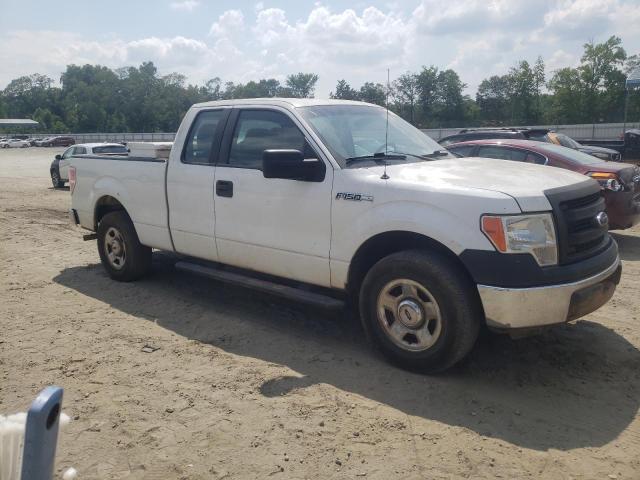 1FTEX1CM3EFA85314 - 2014 FORD F150 SUPER CAB WHITE photo 4