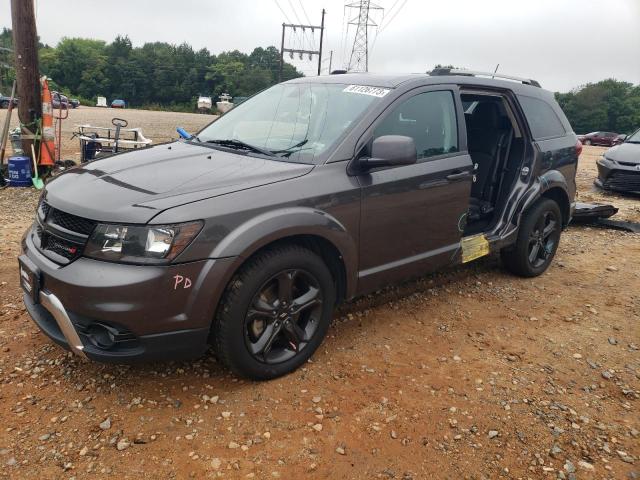 3C4PDCGG0JT378279 - 2018 DODGE JOURNEY CROSSROAD CHARCOAL photo 1