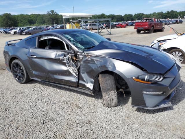 1FA6P8TH9J5103787 - 2018 FORD MUSTANG GRAY photo 4