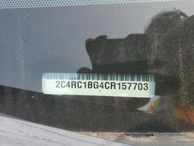 2C4RC1BG4CR157703 - 2012 CHRYSLER TOWN & COU TOURING Qəhvəyi foto 12