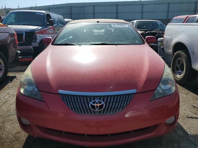 4T1FA38P46U081432 - 2006 TOYOTA CAMRY SOLA SE RED photo 5