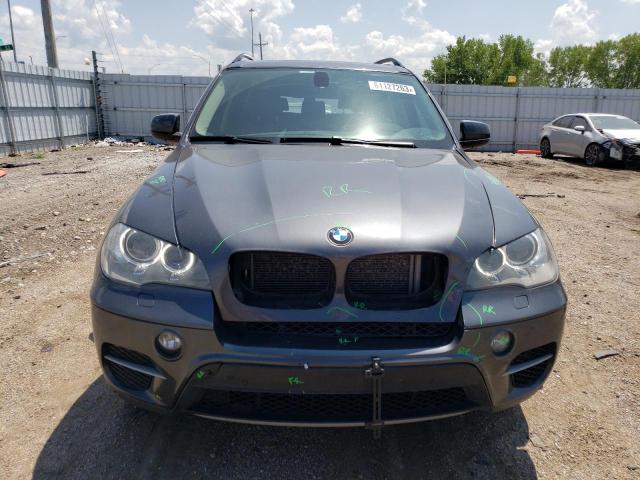 5UXZW0C51CL666721 - 2012 BMW X5 XDRIVE35D GRAY photo 5