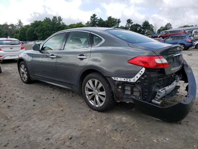 JN1BY1AR1DM601150 - 2013 INFINITI M37 X GRAY photo 2