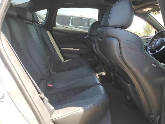 19UUB5F50MA004837 - 2021 ACURA TLX TECH A SILVER photo 10