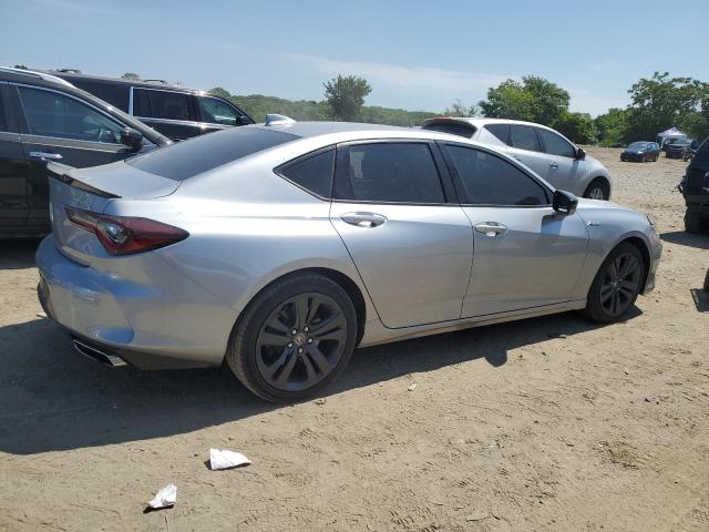 19UUB5F50MA004837 - 2021 ACURA TLX TECH A SILVER photo 3