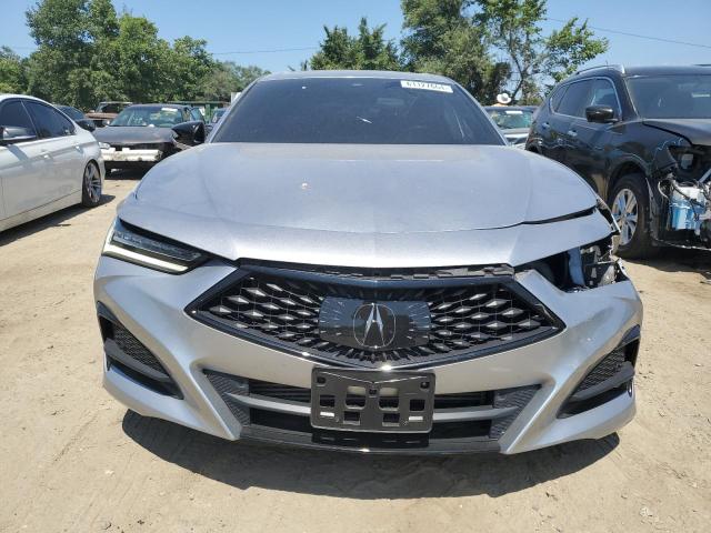 19UUB5F50MA004837 - 2021 ACURA TLX TECH A SILVER photo 5