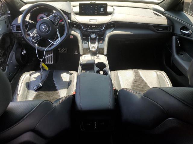 19UUB5F50MA004837 - 2021 ACURA TLX TECH A SILVER photo 8