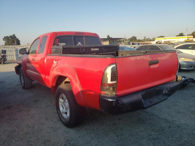 5TETU62N37Z351220 - 2007 TOYOTA TACOMA PRERUNNER ACCESS CAB RED photo 2