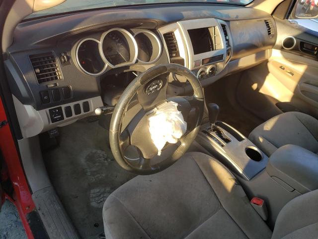 5TETU62N37Z351220 - 2007 TOYOTA TACOMA PRERUNNER ACCESS CAB RED photo 8