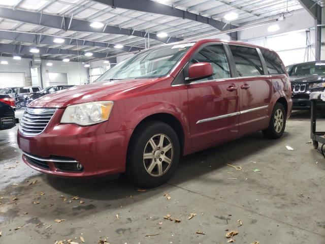 2C4RC1BG4CR344150 - 2012 CHRYSLER TOWN & COU TOURING MAROON photo 1