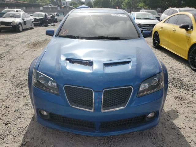 6G2EC57Y39L300642 - 2009 PONTIAC G8 GT BLUE photo 5