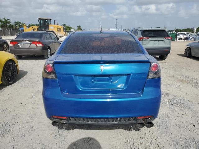 6G2EC57Y39L300642 - 2009 PONTIAC G8 GT BLUE photo 6