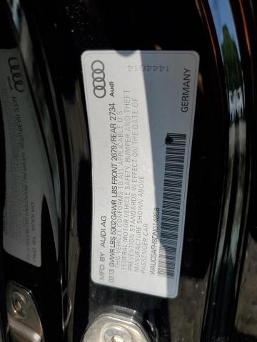 WAUCGAFH8DN014858 - 2013 AUDI S5 PREMIUM PLUS 黑色 照片 12