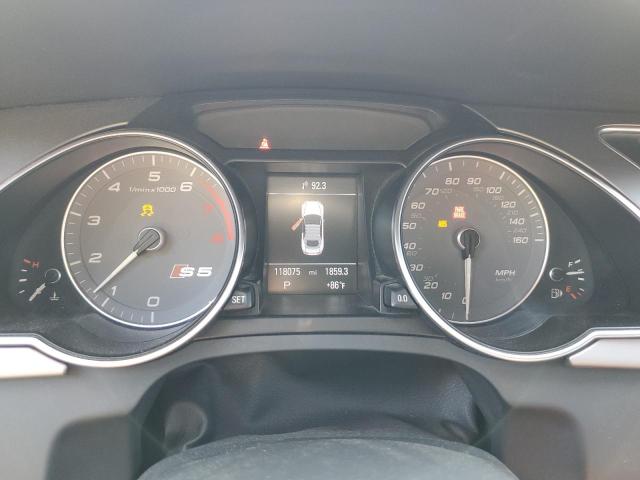 WAUCGAFH8DN014858 - 2013 AUDI S5 PREMIUM PLUS 黑色 照片 9