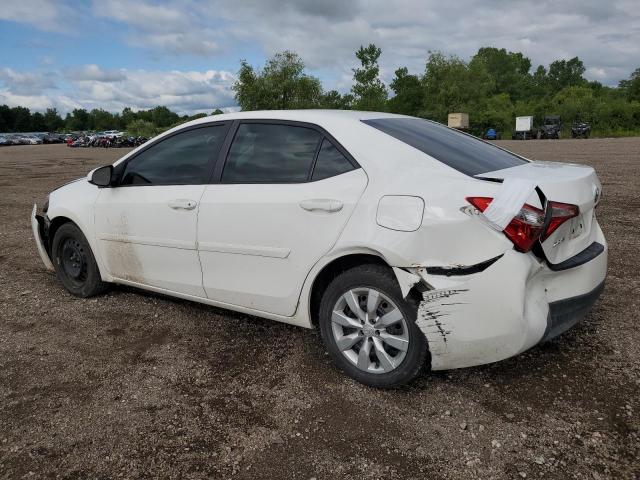 2T1BURHE8GC618362 - 2016 TOYOTA COROLLA L WHITE photo 2