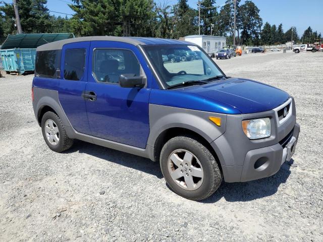 5J6YH28514L025155 - 2004 HONDA ELEMENT EX BLUE photo 4