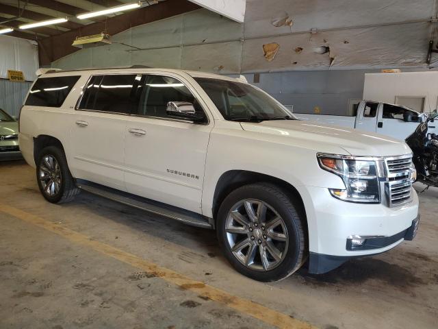 1GNSKKKC2FR514160 - 2015 CHEVROLET SUBURBAN K1500 LTZ WHITE photo 4