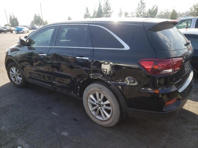 5XYPG4A39KG554127 - 2019 KIA SORENTO L BLACK photo 2