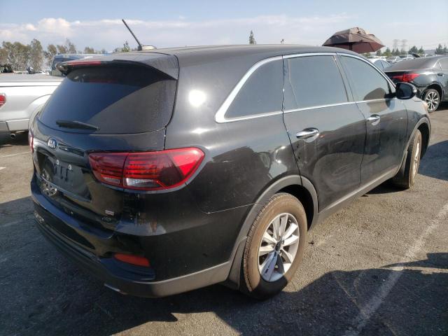 5XYPG4A39KG554127 - 2019 KIA SORENTO L BLACK photo 3