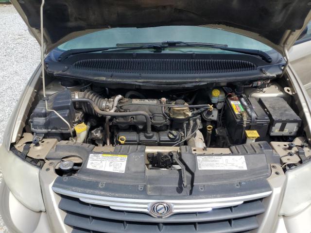 2A4GP54L26R805826 - 2006 CHRYSLER TOWN & COU TOURING GOLD photo 12