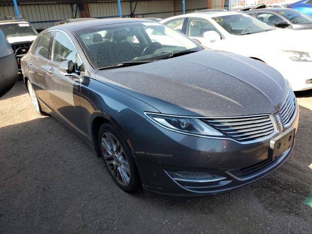 3LN6L2J90GR611484 - 2016 LINCOLN MKZ GRAY photo 4