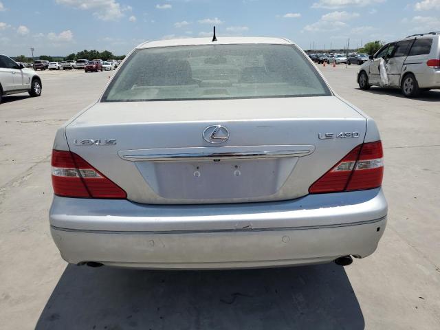 JTHBN36F665047051 - 2006 LEXUS LS 430 SILVER photo 6