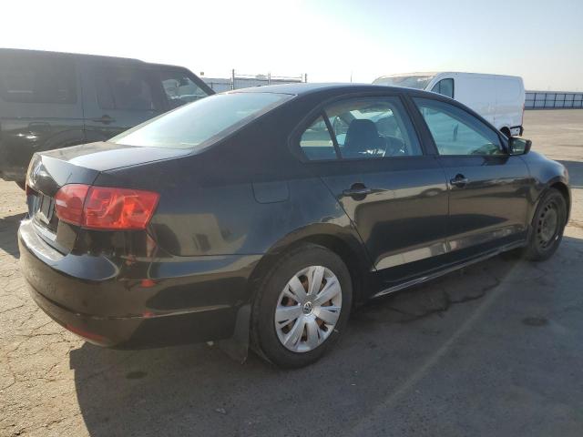 3VW2K7AJ0CM401212 - 2012 VOLKSWAGEN JETTA BASE Noir photo 3