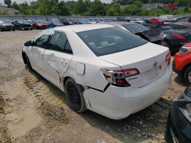 4T4BF1FK1ER341625 - 2014 TOYOTA CAMRY L WHITE photo 2