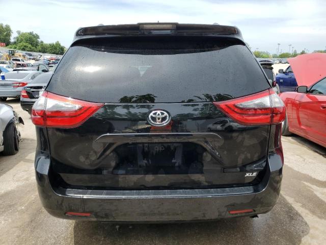 5TDYZ3DC7LS059076 - 2020 TOYOTA SIENNA XLE BLACK photo 6