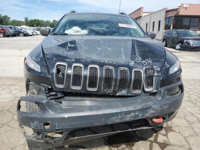 1C4PJMBS4HW512984 - 2017 JEEP CHEROKEE TRAILHAWK BLACK photo 5