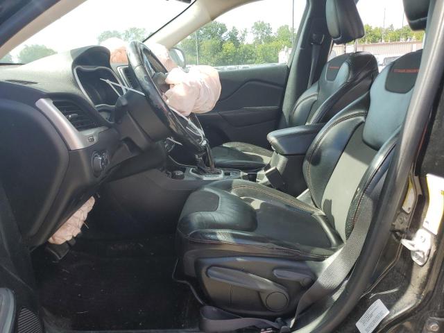 1C4PJMBS4HW512984 - 2017 JEEP CHEROKEE TRAILHAWK BLACK photo 7