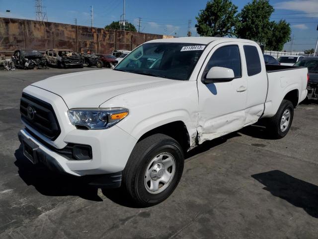 5TFRX5GN2LX174570 - 2020 TOYOTA TACOMA ACCESS CAB თეთრი ფოტო 1