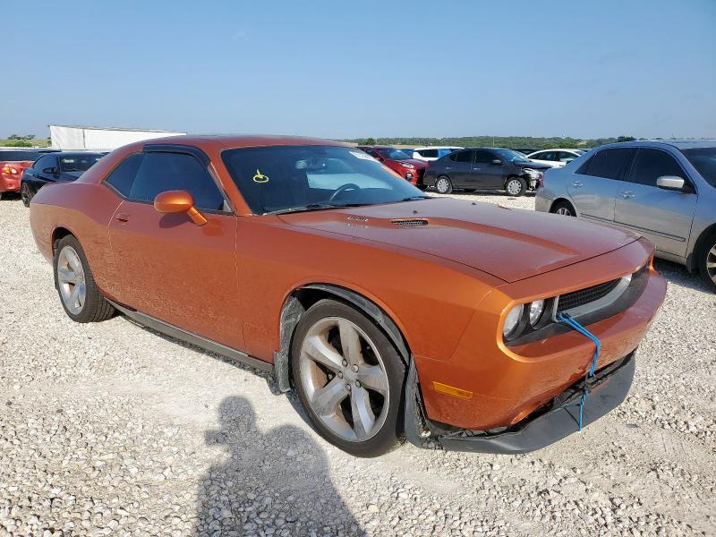 2B3CJ5DTXBH589991 - 2011 DODGE CHALLENGER R/T ORANGE photo 4