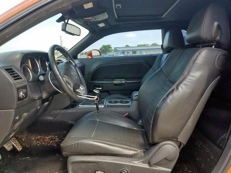 2B3CJ5DTXBH589991 - 2011 DODGE CHALLENGER R/T ORANGE photo 7