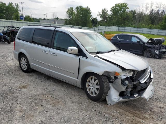 2C4RC1CG8CR175989 - 2012 CHRYSLER TOWN & COU TOURING L SILVER photo 4