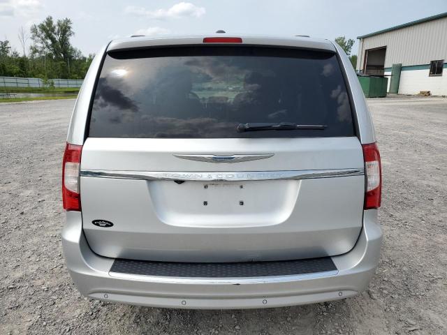 2C4RC1CG8CR175989 - 2012 CHRYSLER TOWN & COU TOURING L SILVER photo 6