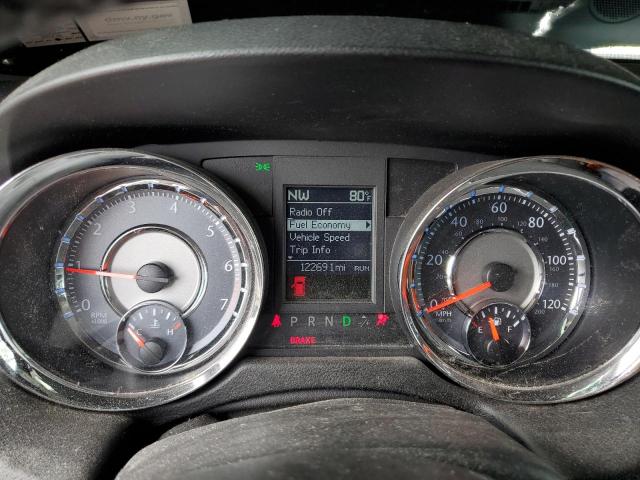 2C4RC1CG8CR175989 - 2012 CHRYSLER TOWN & COU TOURING L SILVER photo 9