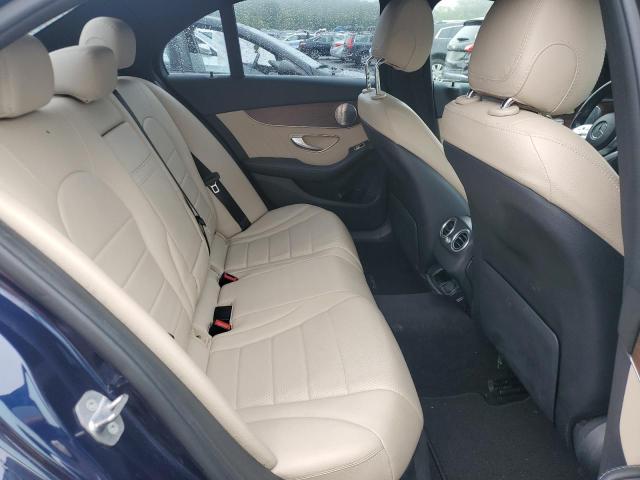 55SWF8EBXKU319815 - 2019 MERCEDES-BENZ C 300 4MATIC BLUE photo 10